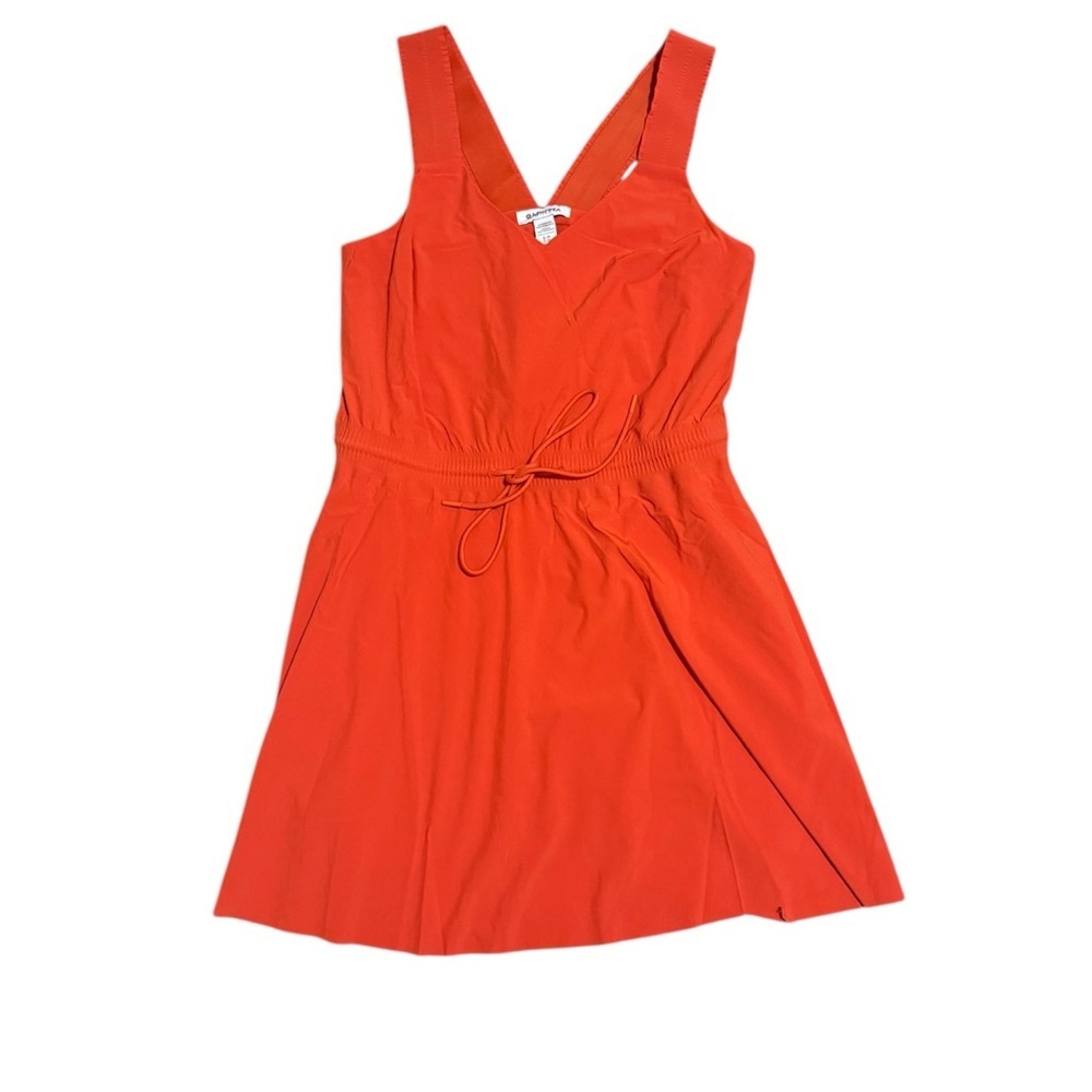 NWOT Athleta Women's Vibrant Orange Jumpsuit - Picture 4 of 4
